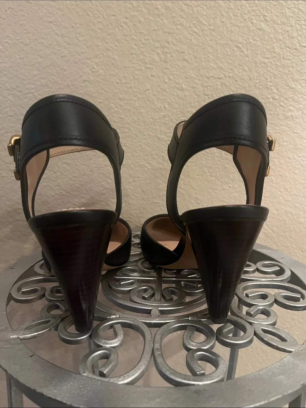 Coach “Wren” Black Pumps 7